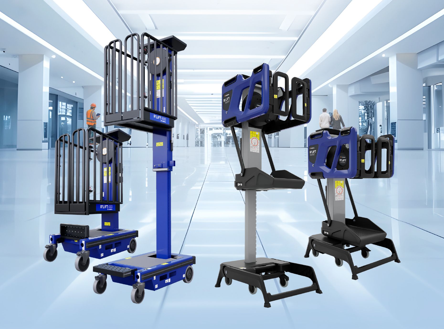 Manual elevating platforms R'LIFT & R'LIFT SMART